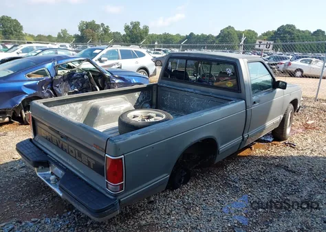1991 Chevrolet S Truck S10 from USA, damaged, VIN 1GCCS14Z5M0186422